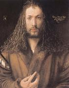 Albrecht Durer Self-protrait in a Fur-Collared Robe oil painting on canvas